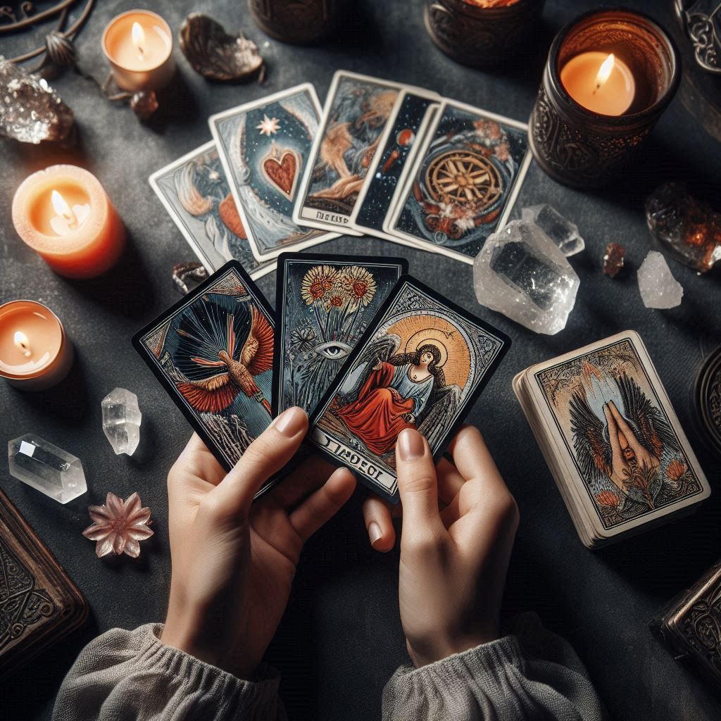 Lectura de tarot de 3 preguntas